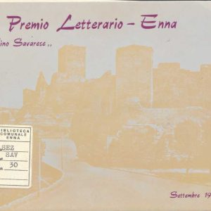 SEZ.SAV. 30 - 6 PREMIO LETTERARIO NINO SAVARESE