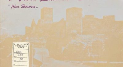 SEZ.SAV. 30 – 6 PREMIO LETTERARIO NINO SAVARESE