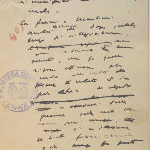 SEZ.SAV. 35.1.236.a - APPUNTI. NINO SAVARESE