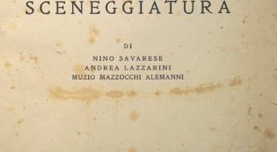 SEZ.SAV. 35.1.294 – SCENEGGIATURA DI NINO SAVARESE