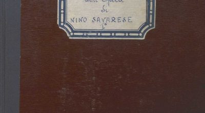 SEZ.SAV. 35.1.365 – GIUDIZI CRITICI SULL’OPERA DI NINO SAVARESE. PARTE PRIMA