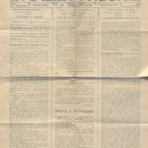 SEZ.SAV. M. 35.1.18 - RITAGLI DI GIORNALE SU FEDERICO SAVARESE