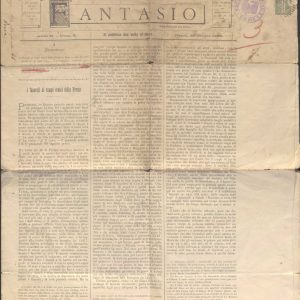 SEZ.SAV. M. 35.1.20 - RITAGLI DI GIORNALE SU FEDERICO SAVARESE