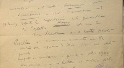 SEZ.SAV. M. 35.1.227 – APPUNTI STORICI DELL’AUTORE NINO SAVARESE