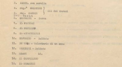 SEZ.SAV. M. 35.1.9 – LA PACE. FEDERICO SAVARESE