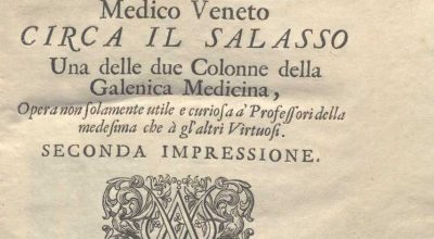 C.M. 17. H. 3 – PARERE DI GIUSEPPE MONTICELLI CIRCA IL SALASSO. 1704