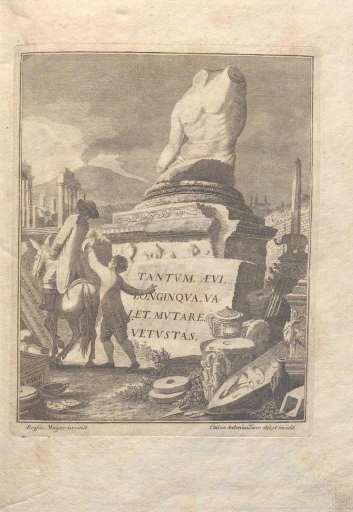 C.M.18. A.21 – VIAGGIO PER TUTTE LE ANTICHITA’ DELLA SICILIA DESCRITTO DA IGNAZIO PATERNO’ DI CASTELLO. 1781