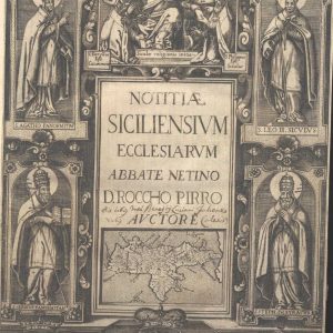 C.M.7.E.8 - SICILIA SACRA. ROCCHO PIRRO. 1633. VOLUME 1-2