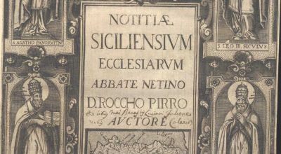 C.M.7.E.8 – SICILIA SACRA. ROCCHO PIRRO. 1633. VOLUME 1-2