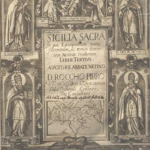 C.M.7.E.9 - SICILIA SACRA. ROCCHO PIRRO. 1647. VOLUME 3