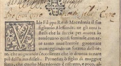 C.34.2.26 – MEDITAZIONI DEVOTISSIME DI SAN BONAVENTURA CARDINALE. 1547