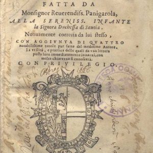 C.37.3.10 - DICHIARATIONE DEI SALMI DI DAVID. F.PANIGAROLA. 1587