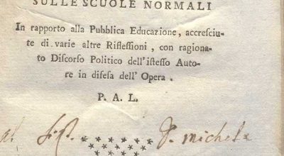 C.M. 14. H. 27 – RIFLESSIONI FILOSOFICHE E POLITICHE SULLE SCUOLE NORMALI. PAOLO ANTONIO LEIDA. 1780