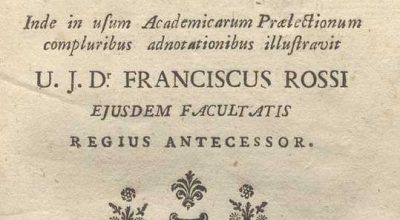 C.M. 14. H. 29 – VISIONE GENERALE DEL DIRITTO PUBBLICO FEUDALE COMUNE SICILIANO. UJD. FRANCISCUS ROSSI. 1792