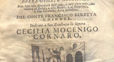 C.M. 17. B. 10 – PRINCIPI DI FILOSOFIA CRISTIANA SULLO STATO NUZIALE DEL CONTE FRANCESCO BERETTA. 1730