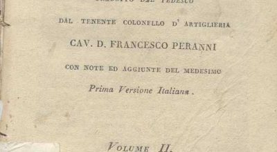 C.M. 20. F. 15 – VIAGGIO IN SICILIA DI FEDERICO MUNTER. 1823 VOL. II
