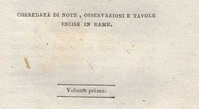 C.M. 20. F. 16 – LA ROMANZIERA O RACCOLTA DE’ MIGLIORI ROMANZI INEDITI. AUGUSTO LA FONTAINE. 1826