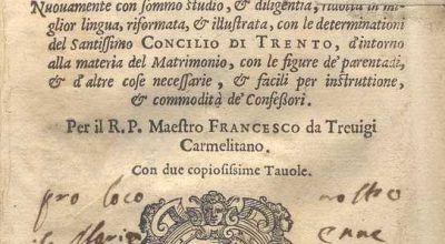 C.34.2.7 – SOMMA PACIFICA. PACIFICO DA NOVARA. 1581