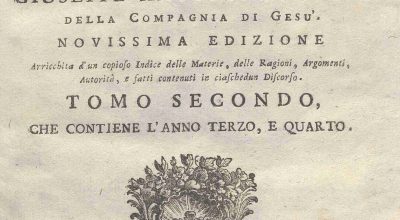 C.M. 15. I. 23 – DISCORSI PER L’ESERCIO DELLA BUONA MORTE DEL PADRE GIUSEPPE ANTONIO BORDONI. 1783. TOMO II