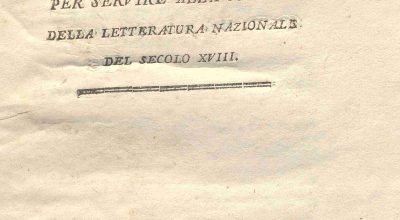 C.M. 15. I. 30 – SAGGIO SOPRA LO STATO PRESENTE DELLA POESIA IN SICILIA. FRANCESCO DI PAOLA AVOLIO. 1794