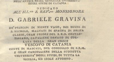 C.M.20.F.22 – RAGIONAMENTO ISTORICO MEDICO PRATICO SULLA TISE POLMONARE E SUL DI LEI CONTAGIO. GIACOMO ZAPPALA’ CANTARELLA. 1816