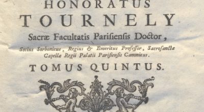 CM.16.B.21 – THEOLOGIA DOGMATICA. HONORATUS TOURNELY. 1755. TOMO V