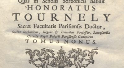 CM.16.B.23 – THEOLOGIA DOGMATICA. HONORATUS TOURNELY. 1755. TOMO IX