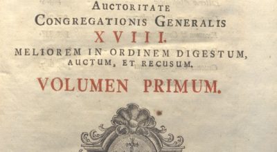 CM.18.H.7 – INSTITUTUM SOCIETAS. COLLEGIO SOCIETATIS JESU AD S. CLEMENTE JESU. 1757