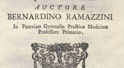 C.M. 14. C. 4 – DE MORBIS ARTIFICUM DIATRIBA. BERNARDINO RAMAZZINI. 1743