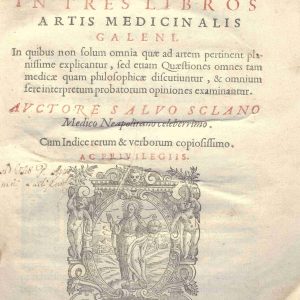 CM.2.E.20 - COMMENTARIA. SALVO SCLANO. 1598