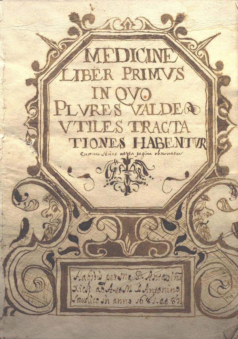 MEDICINE LIBER PRIMUS