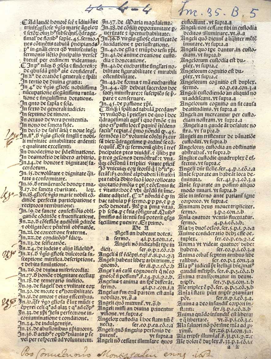 SPIERA, AMBROSIUS DE, QUADRAGESIMALE DE FLORIBUS SAPIENTIAE. VENEZIA 1485