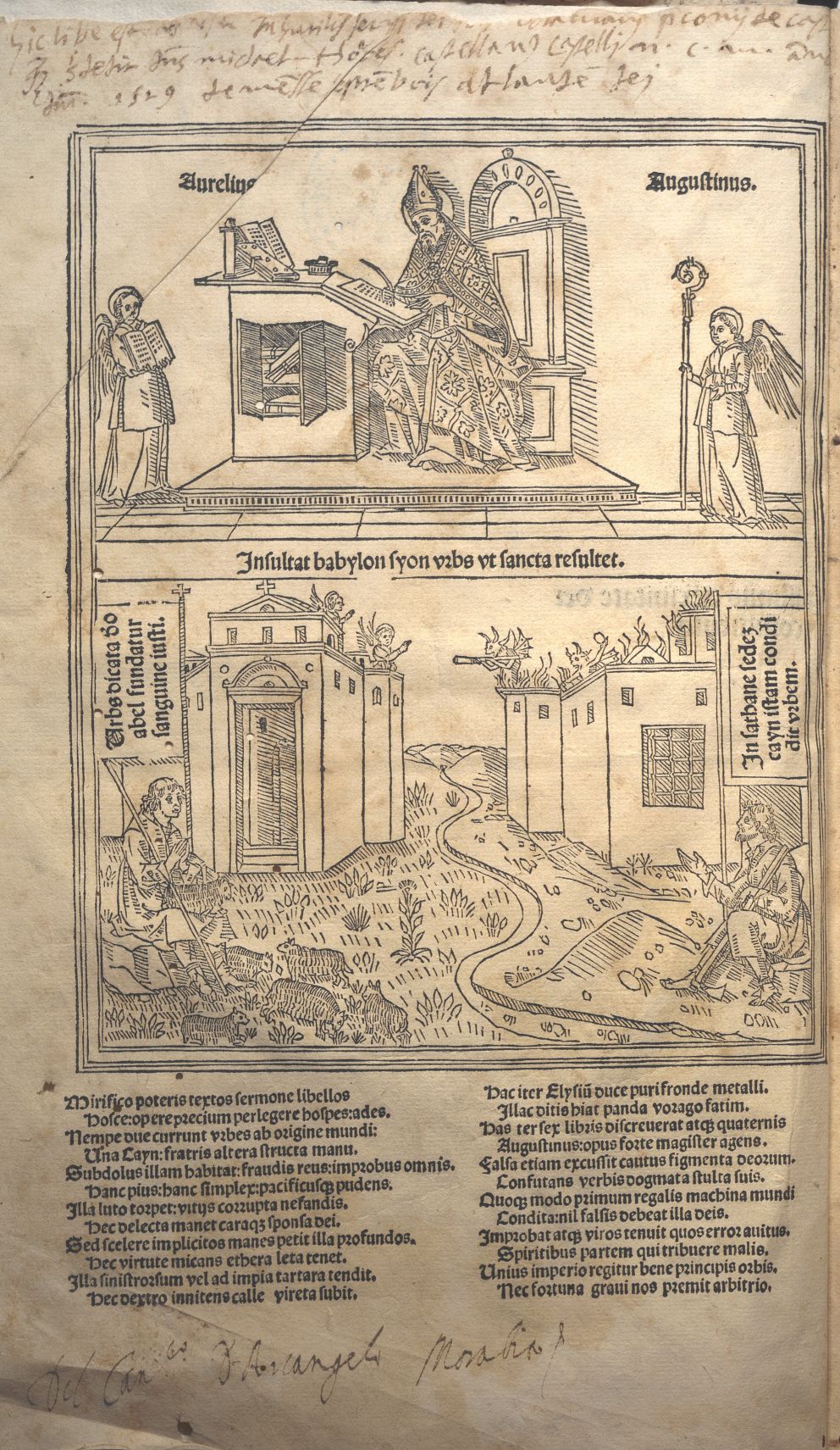 AUGUSTINUS AURELIUS, DE CIVITATE DEI. VENEZIA 1489