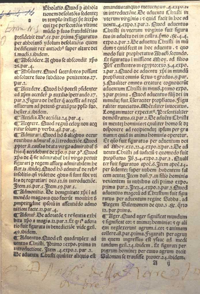 PHILIPPUS DE MONTE CALERIO, DOMINICALE SEU COMPENDIUM POSTILLAE, ABBREVIATUMPER JONSELMUM DE CANOVA. QUADRAGESIMALE MILANO,1498